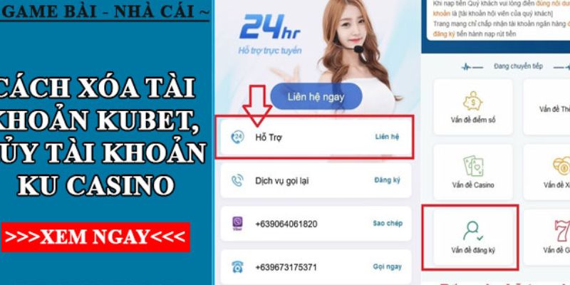 Lời khuyên cho Cách xóa tài khoản Kubet